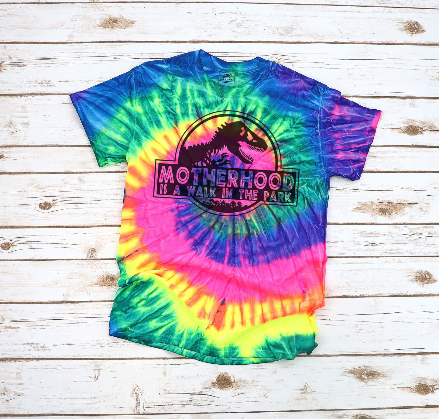 Motherhood Dinosaur Graphic Tee