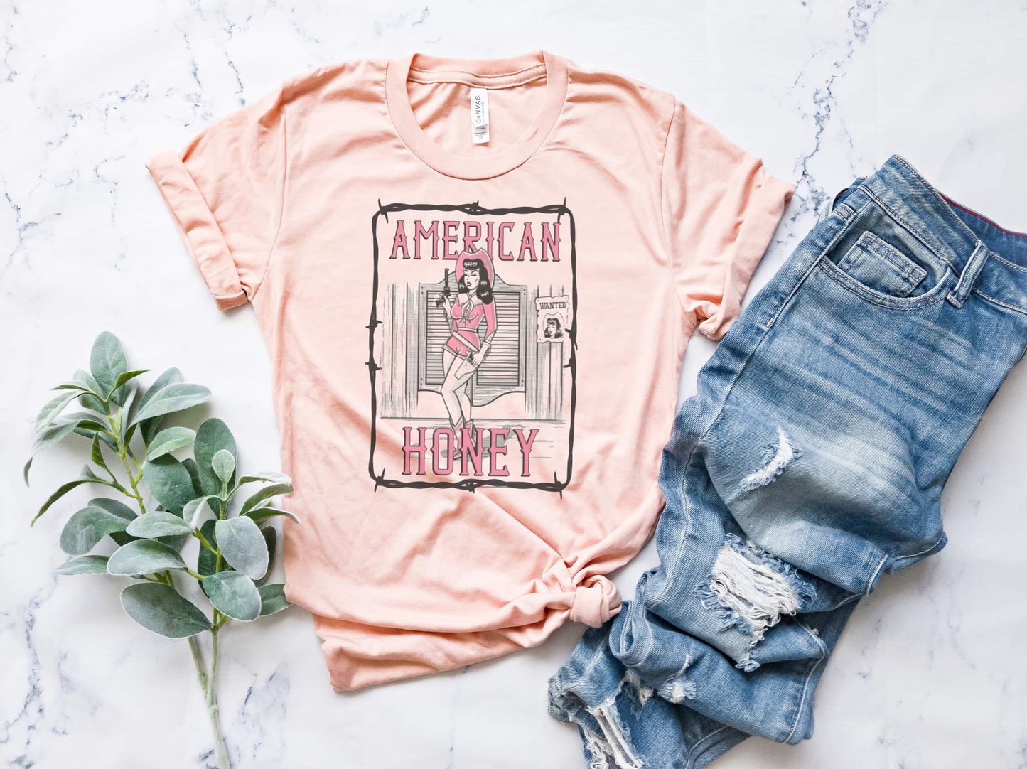 American Honey Wild West Graphic Tee