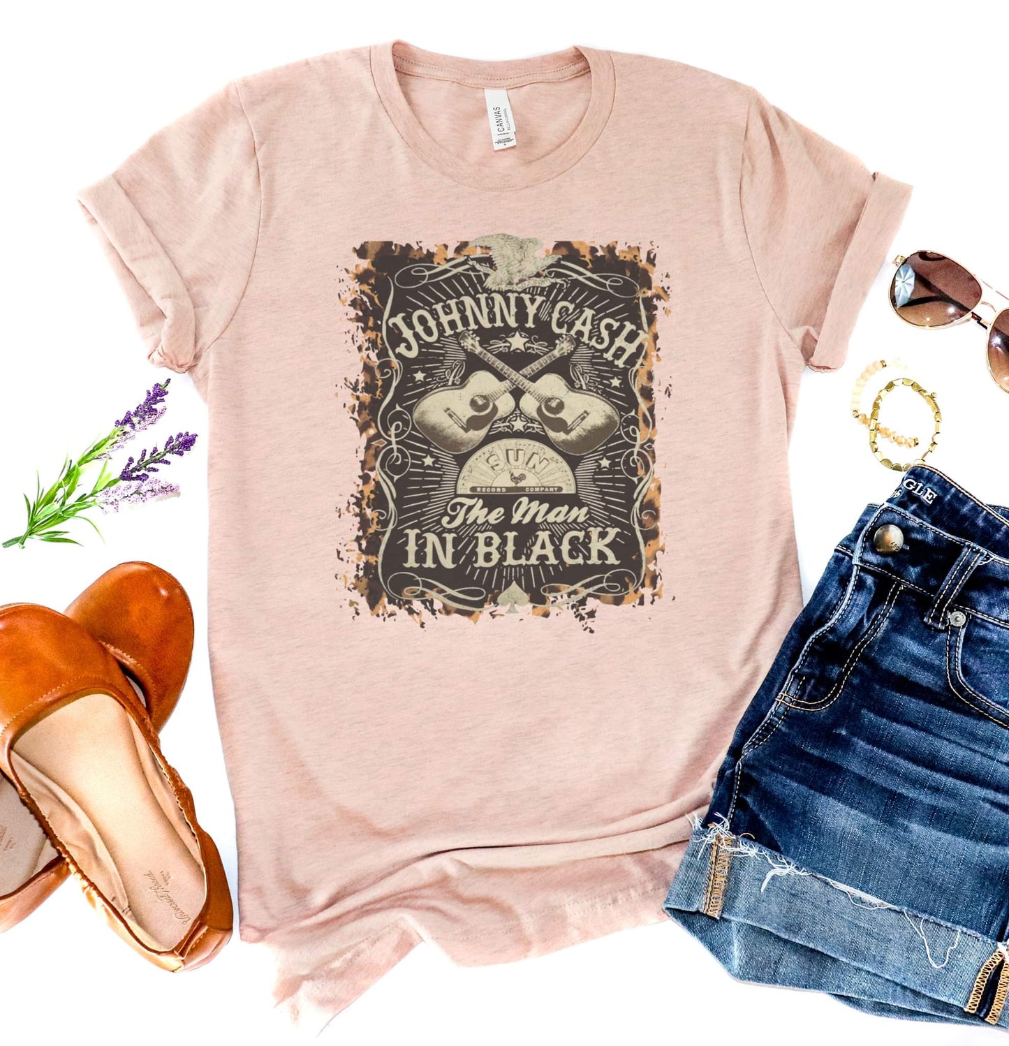 Cash Guitars Graphic Tee