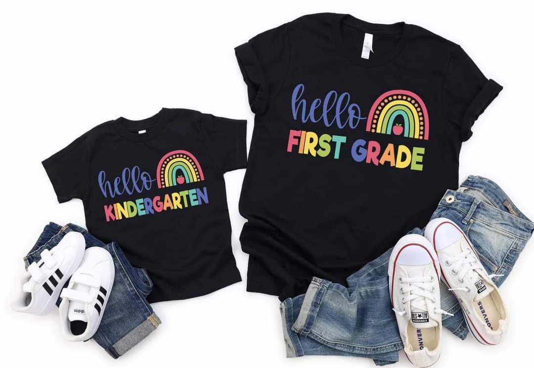 Hello Grade Level Graphic Tee