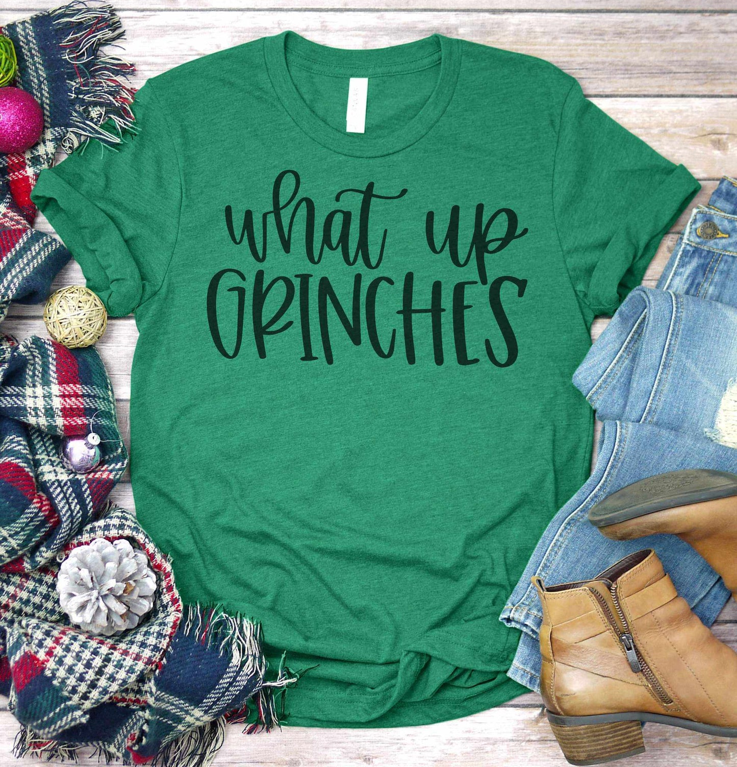 What up Christmas Graphic Tee
