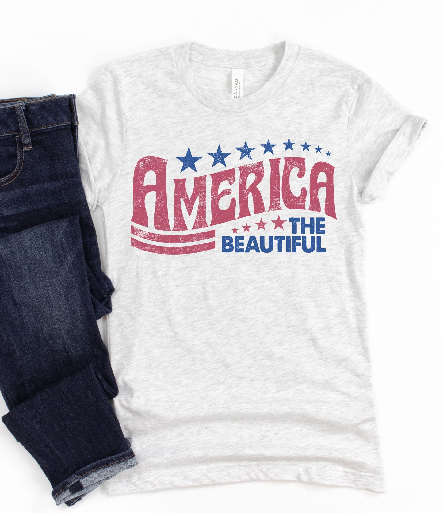 America The Beautiful Graphic Tee
