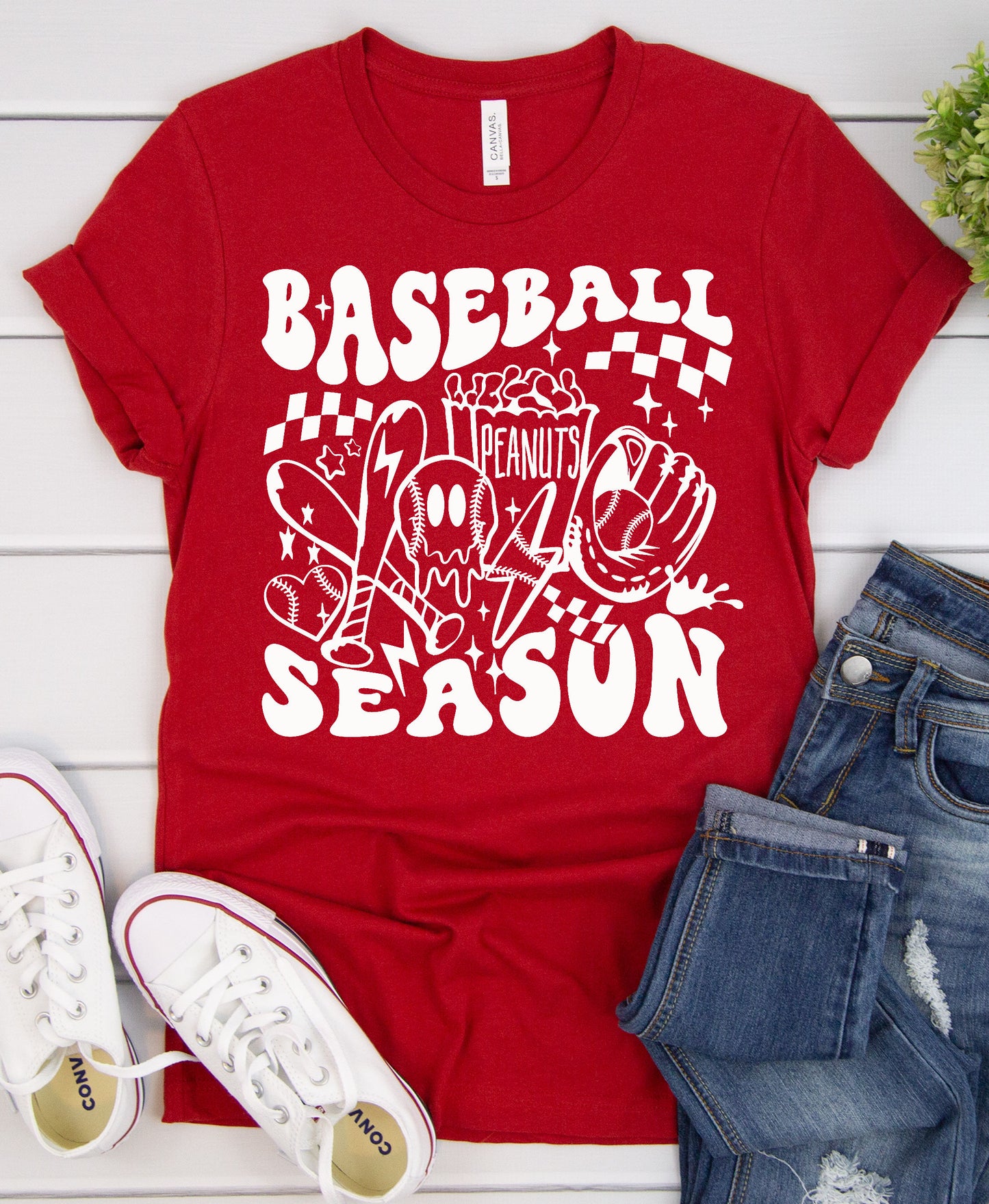 Baseball Season Graphic Tee