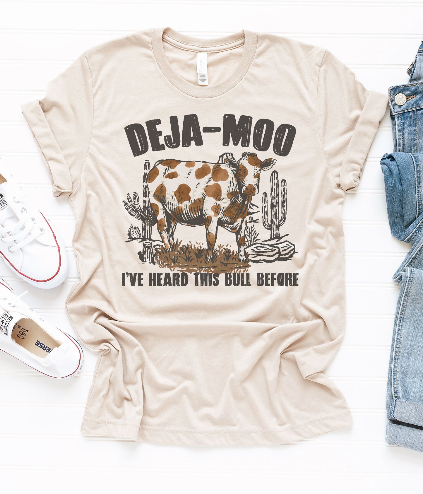 Deja Moo Graphic Tee