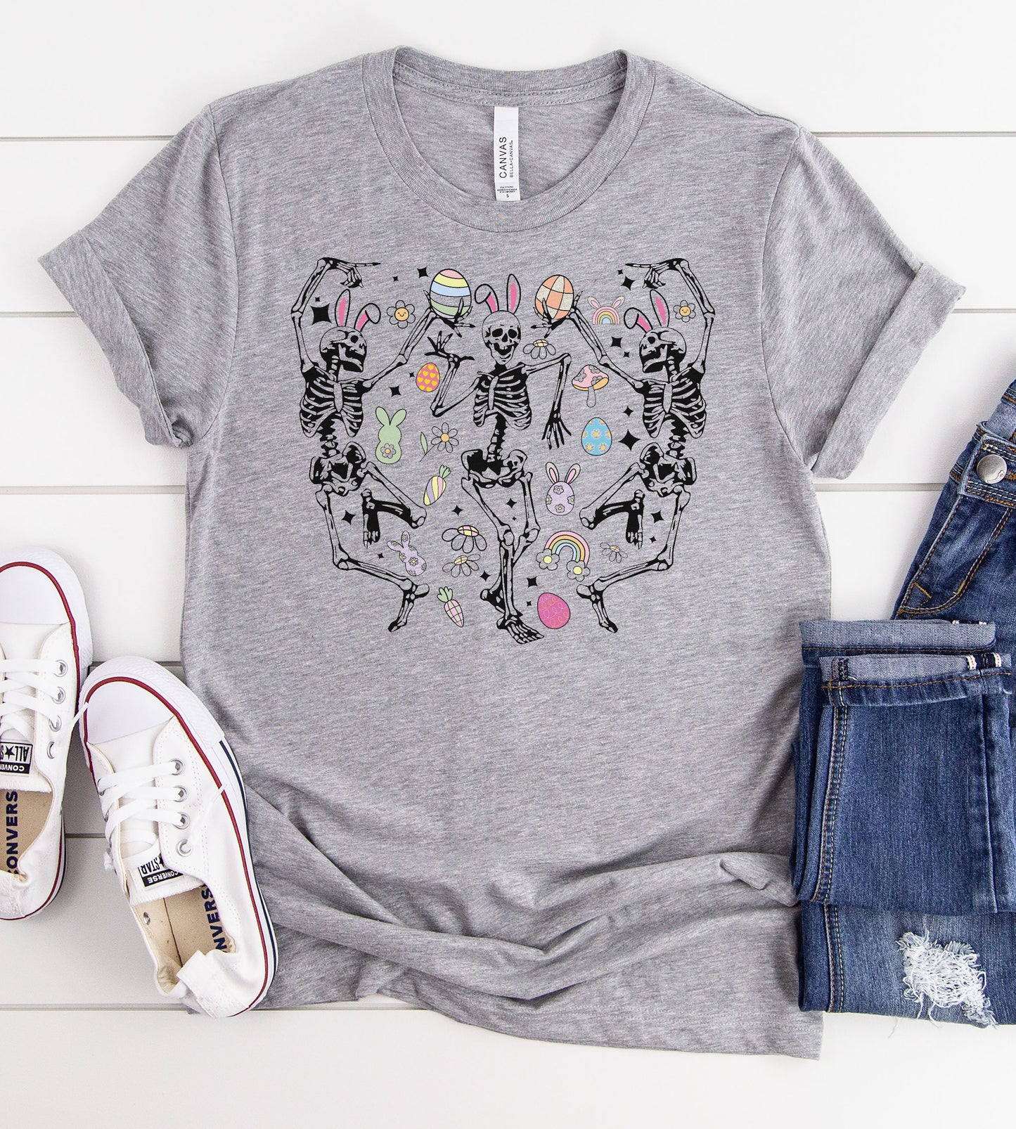 Easter Skeletons Graphic Tee