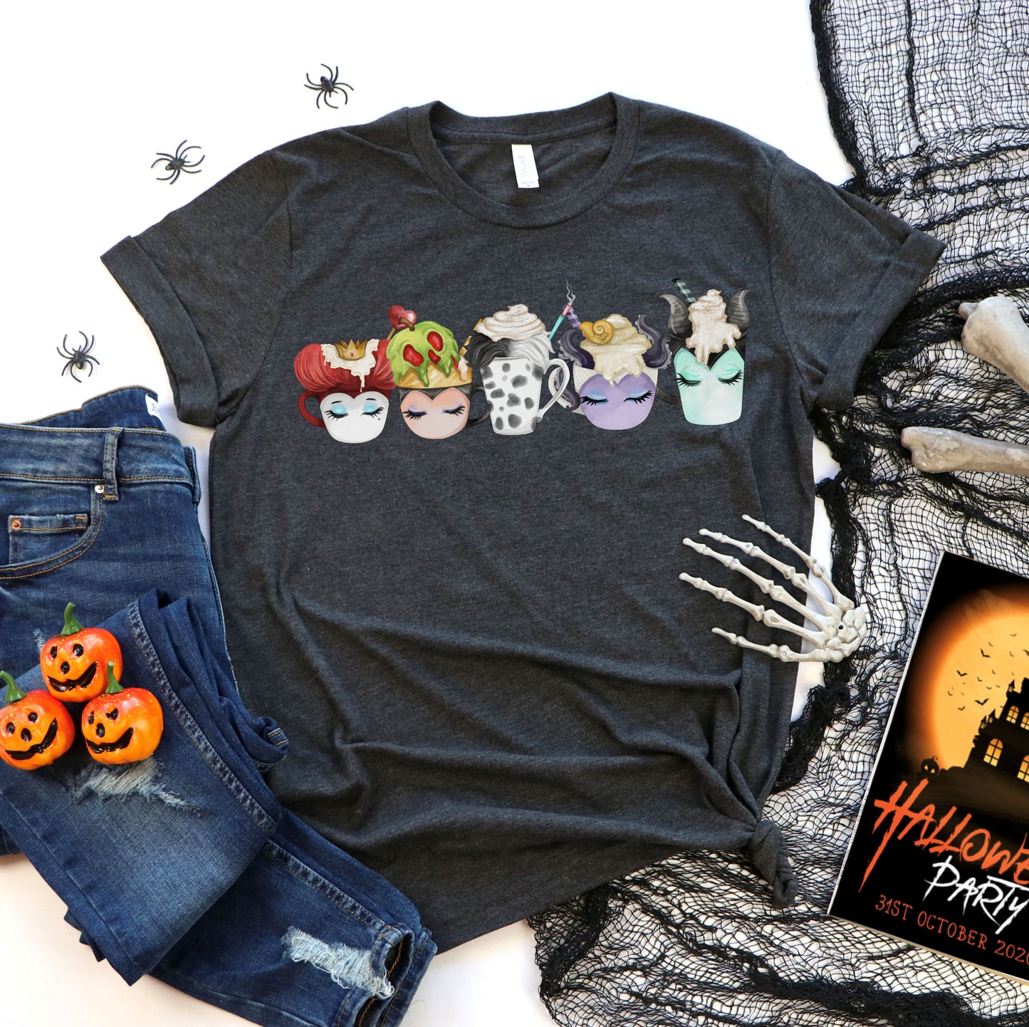 Evil Queens Latte Mugs Graphic Tee