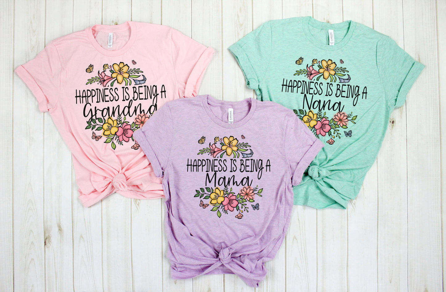 Happiness is Being a Custom Graphic Tee