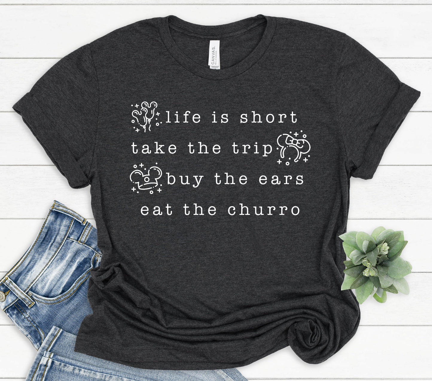 Life is Short Take the Trip Graphic Tee