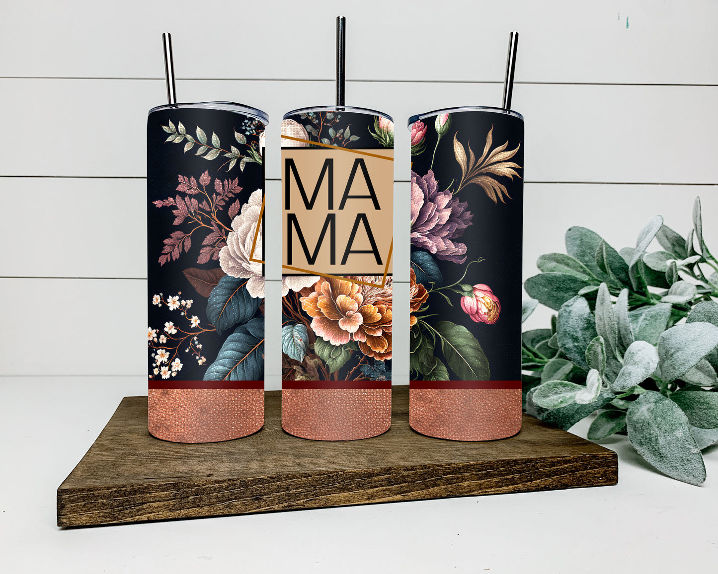 Floral Mama Tumbler
