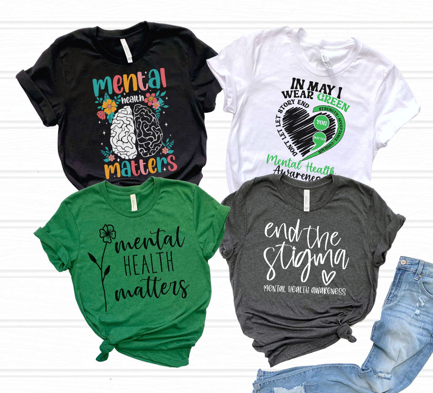 Mental Health Awareness Graphic Tee