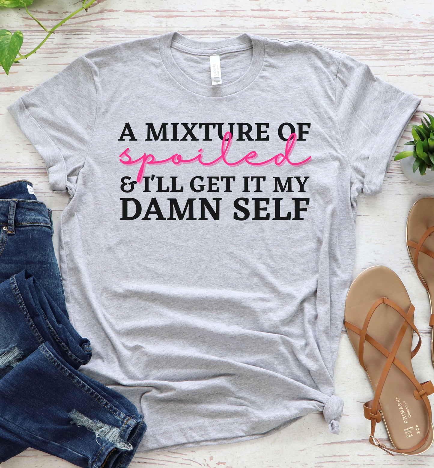 A Mixture of Spoiled Graphic Tee