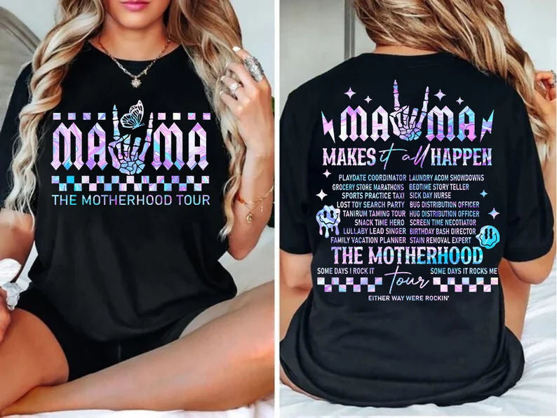 Mama Tour Rock Hand Graphic Tee