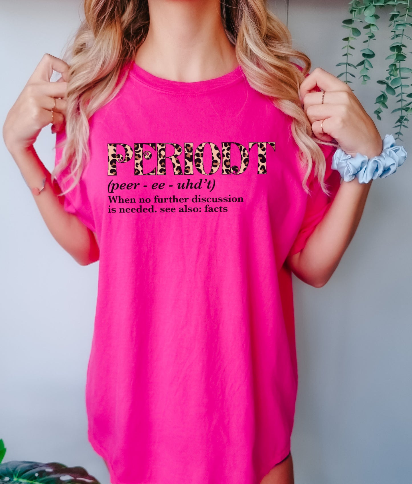 Periodt Leopard Graphic Tee