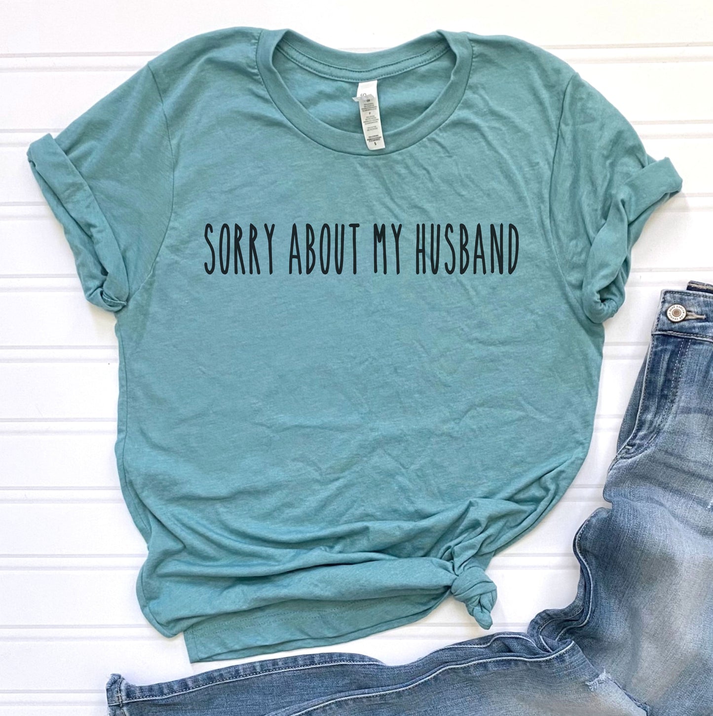 Sorry About My Husband Graphic Tee