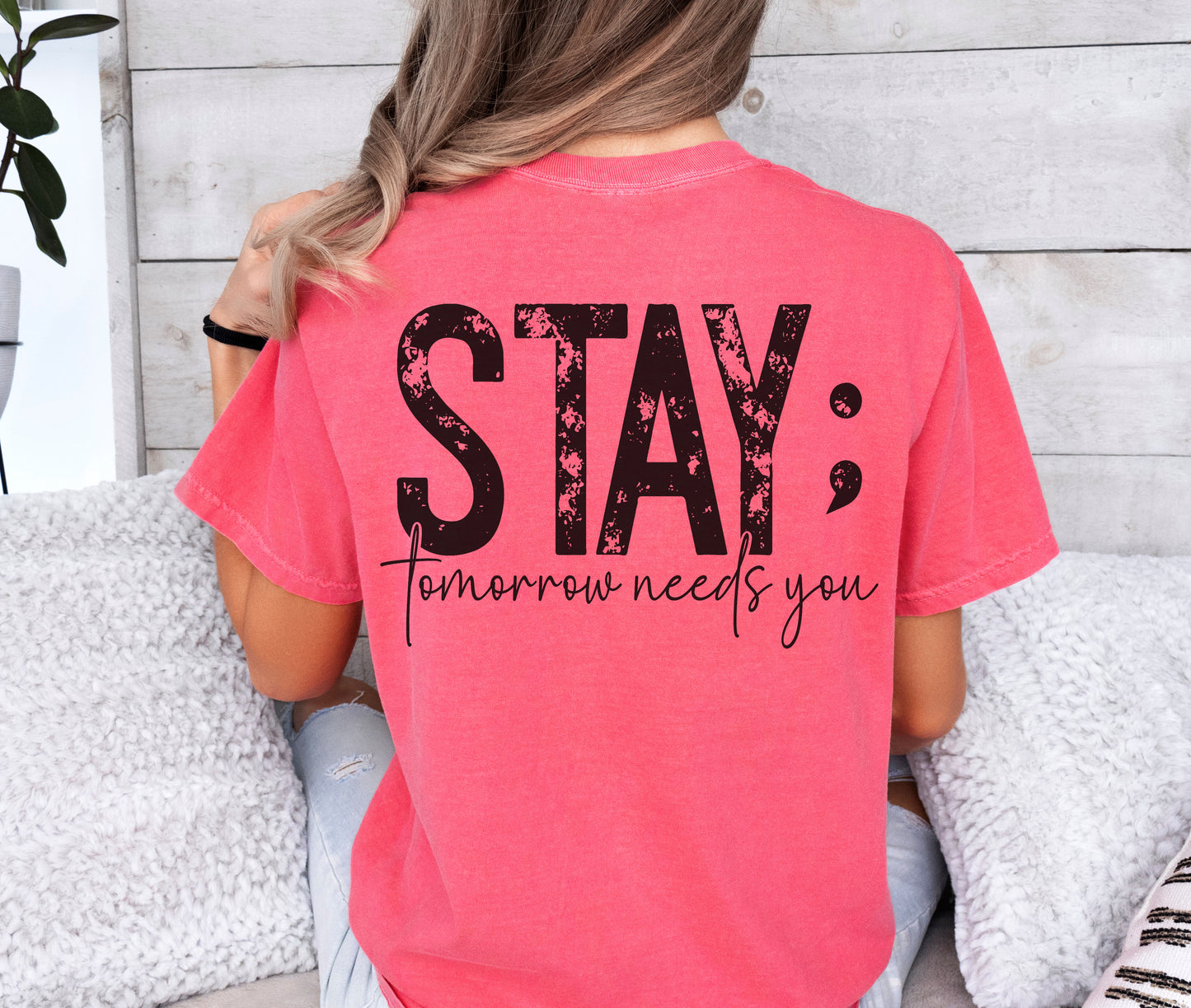 Stay Tomorrow Needs You Graphic Tee