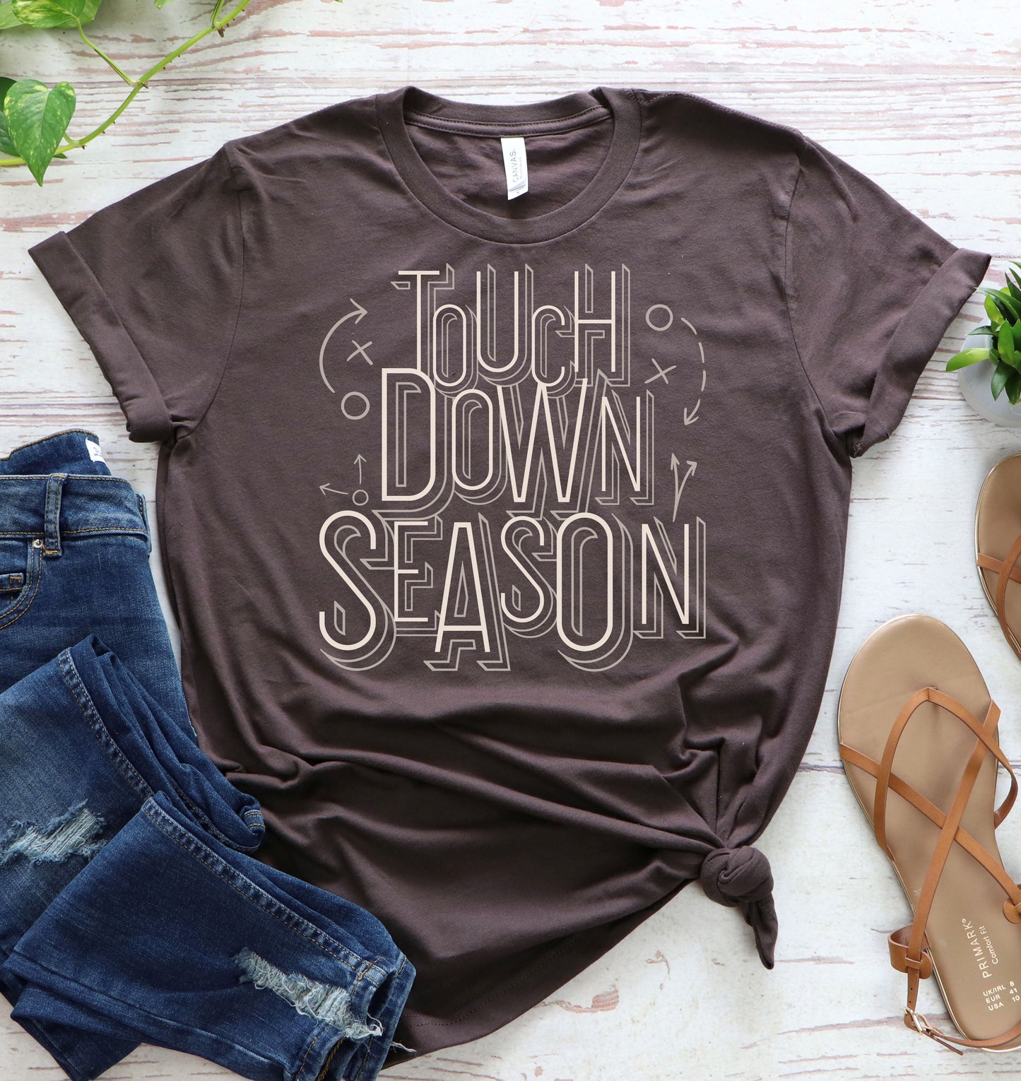 Touch Down Season Graphic Tee