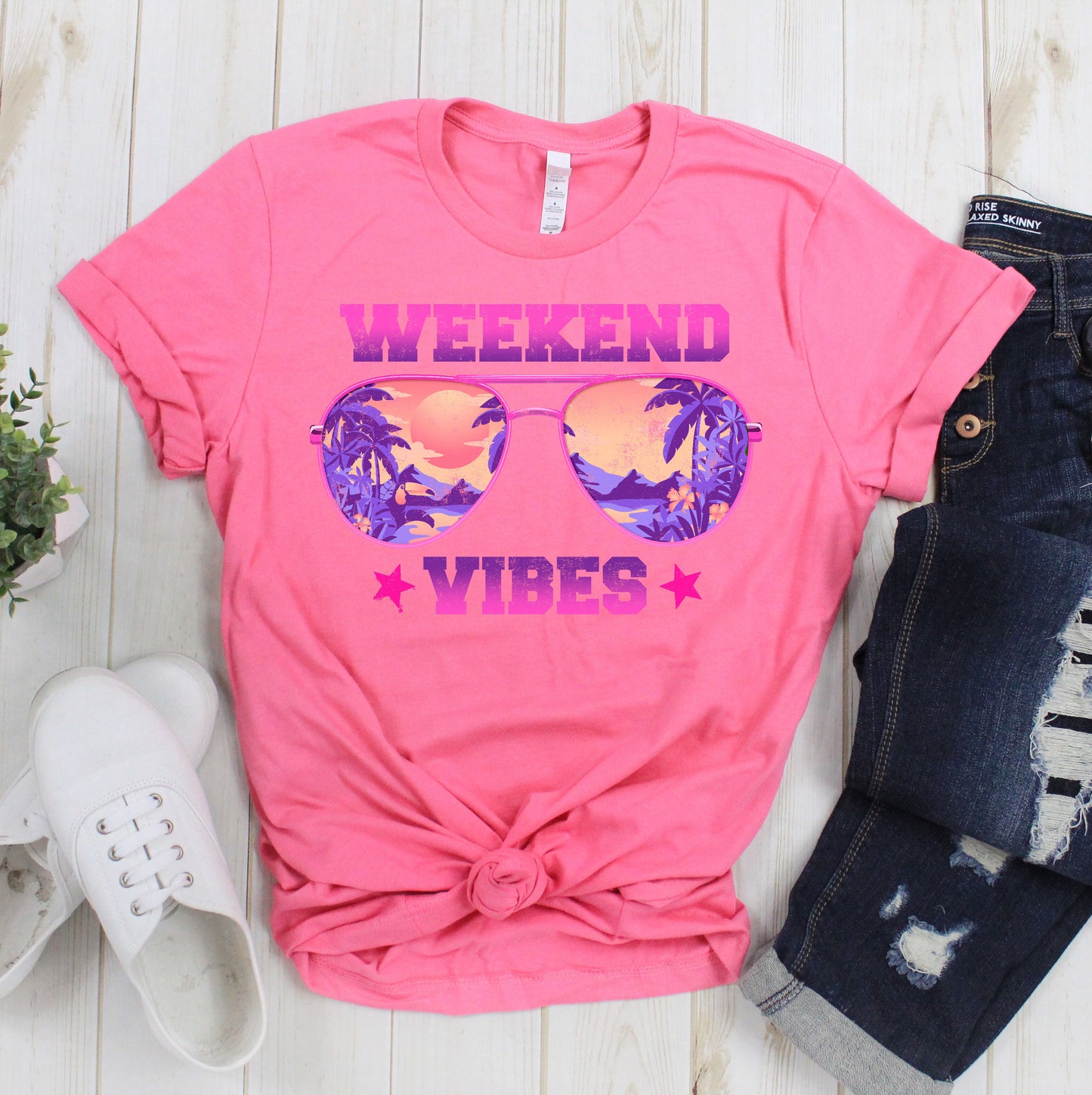 Weekend Vibes Graphic Tank