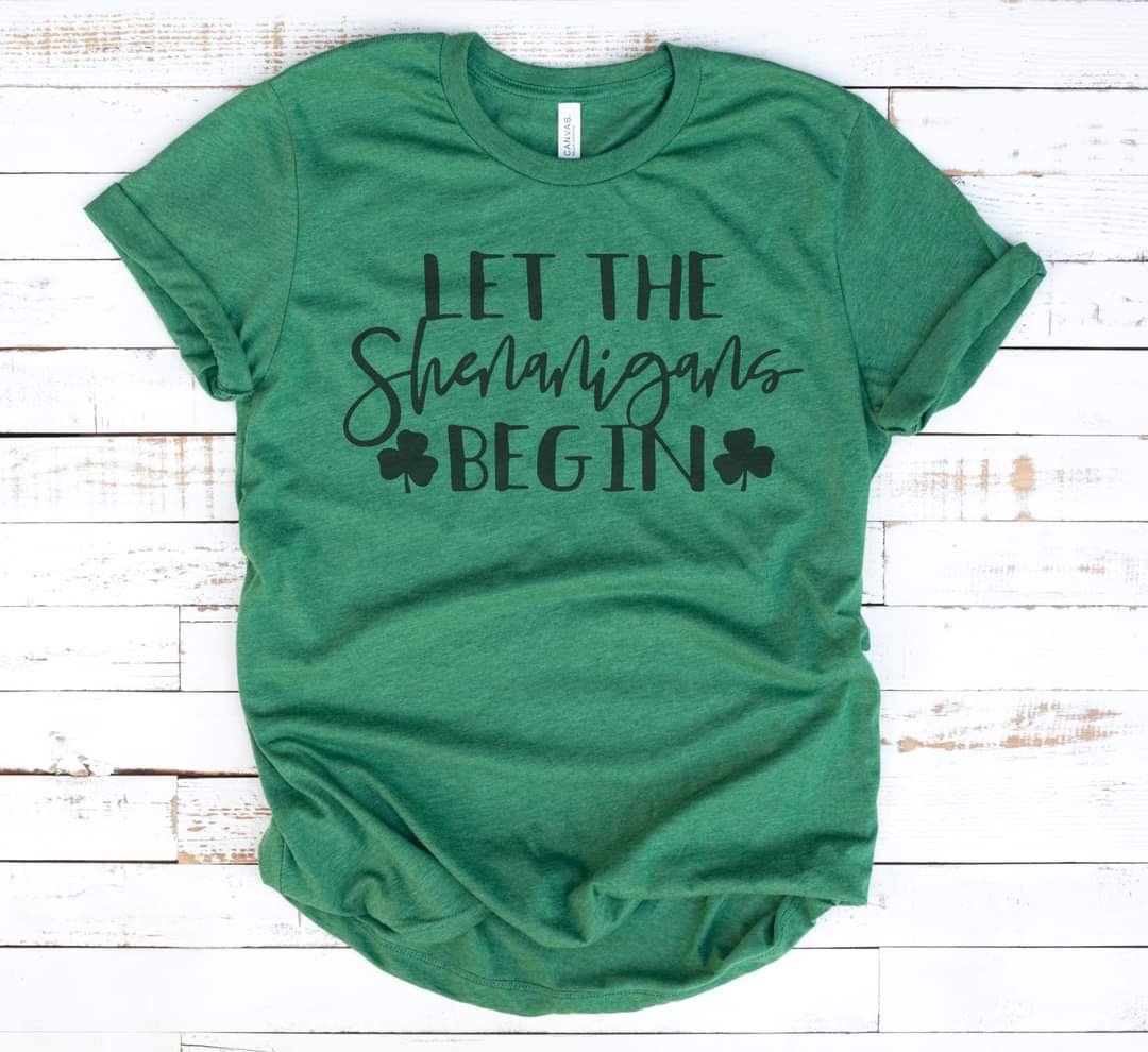 Let The Shenanigans Begin Graphic Tee