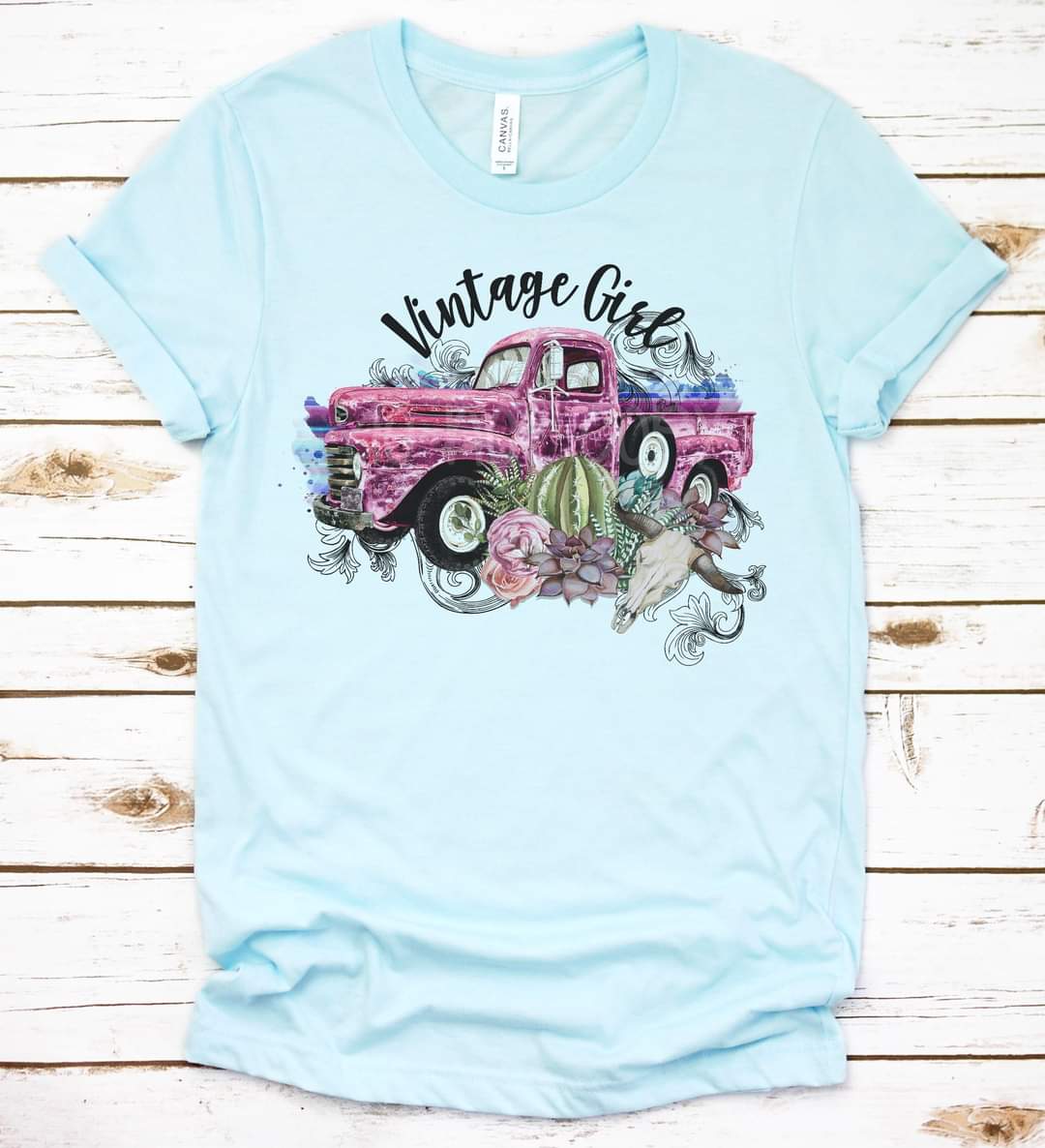 Vintage Girl Graphic Tee
