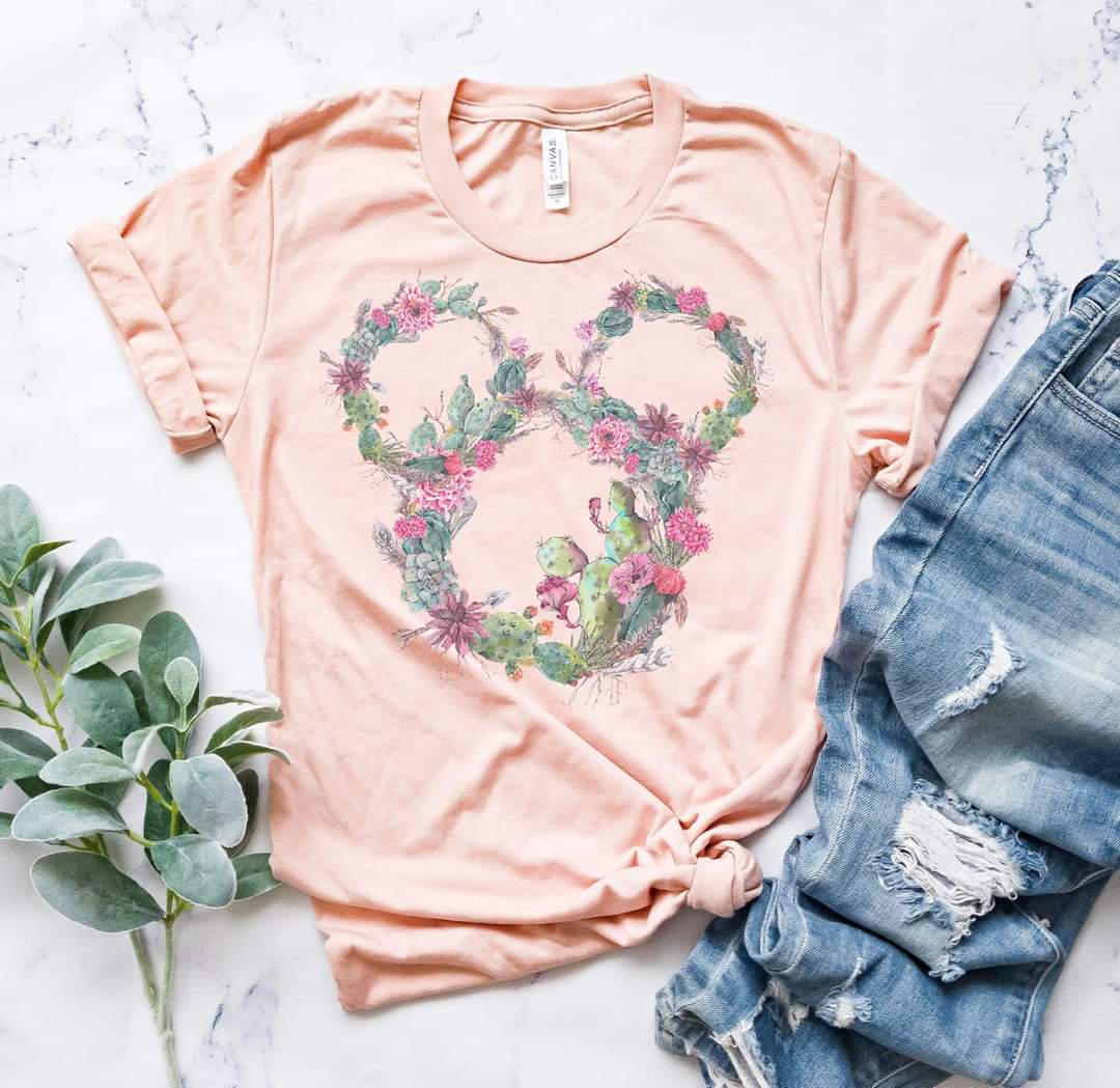 Cactus Mouse Graphic Tee