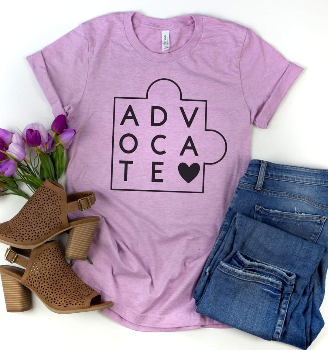 Advocate Puzzle Piece Graphic Tee