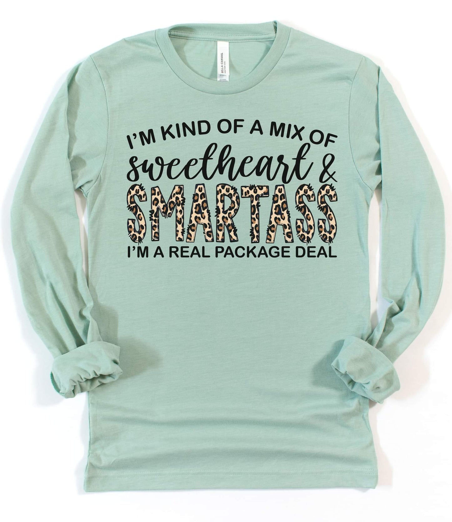 Mix of Sweetheart and Badass Graphic Tee