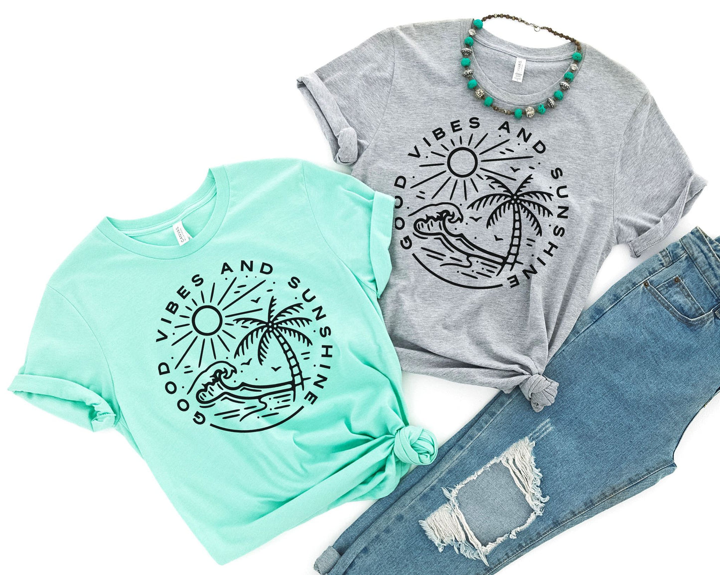 Good Vibes and Sunshine Graphic Tee