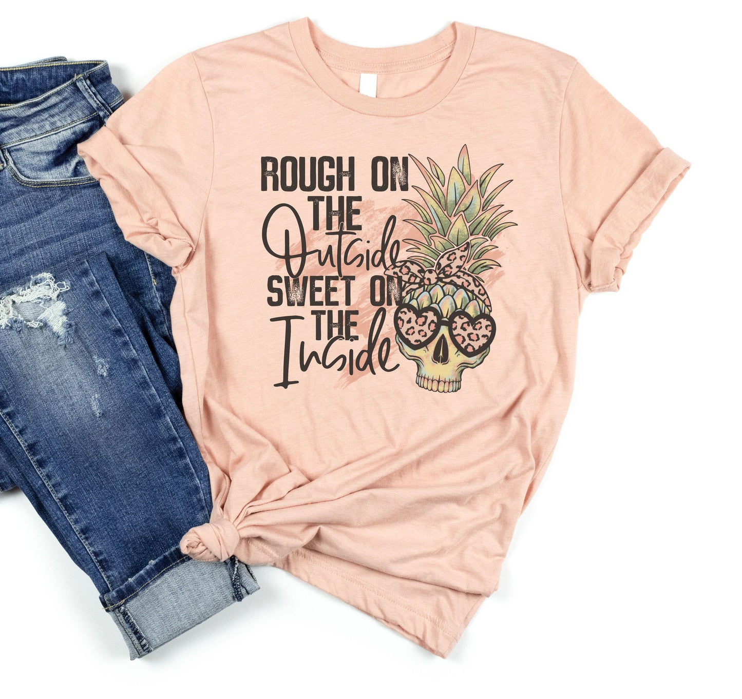 Rough on the Outside Graphic Tee