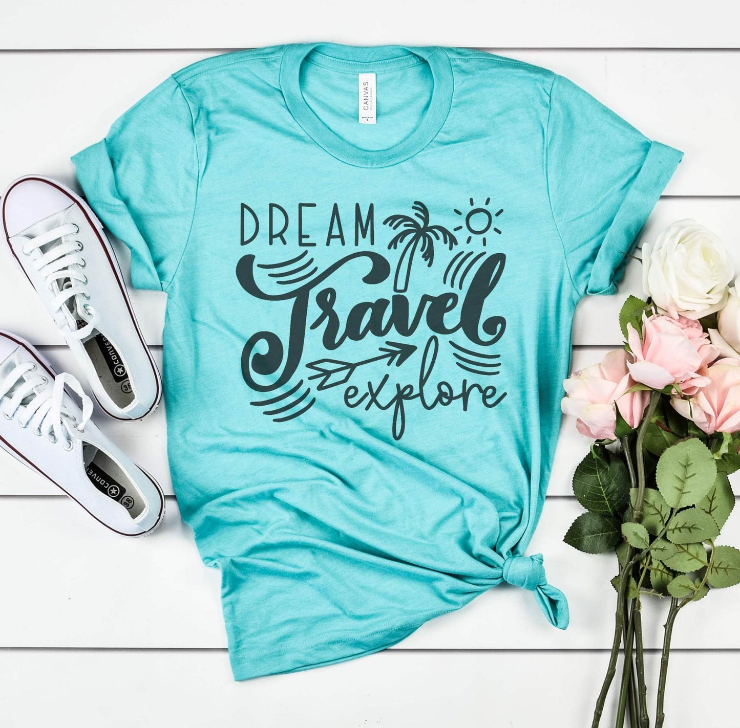 Dream Travel Explore Graphic Tee