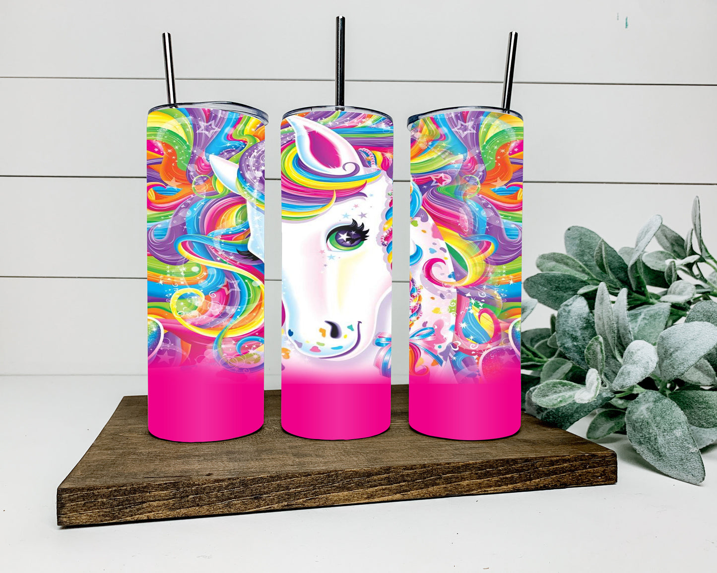 Retro Unicorn Tumbler