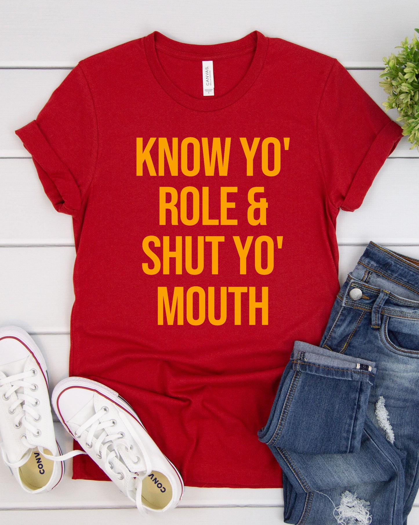 Know yo role Graphic Tee