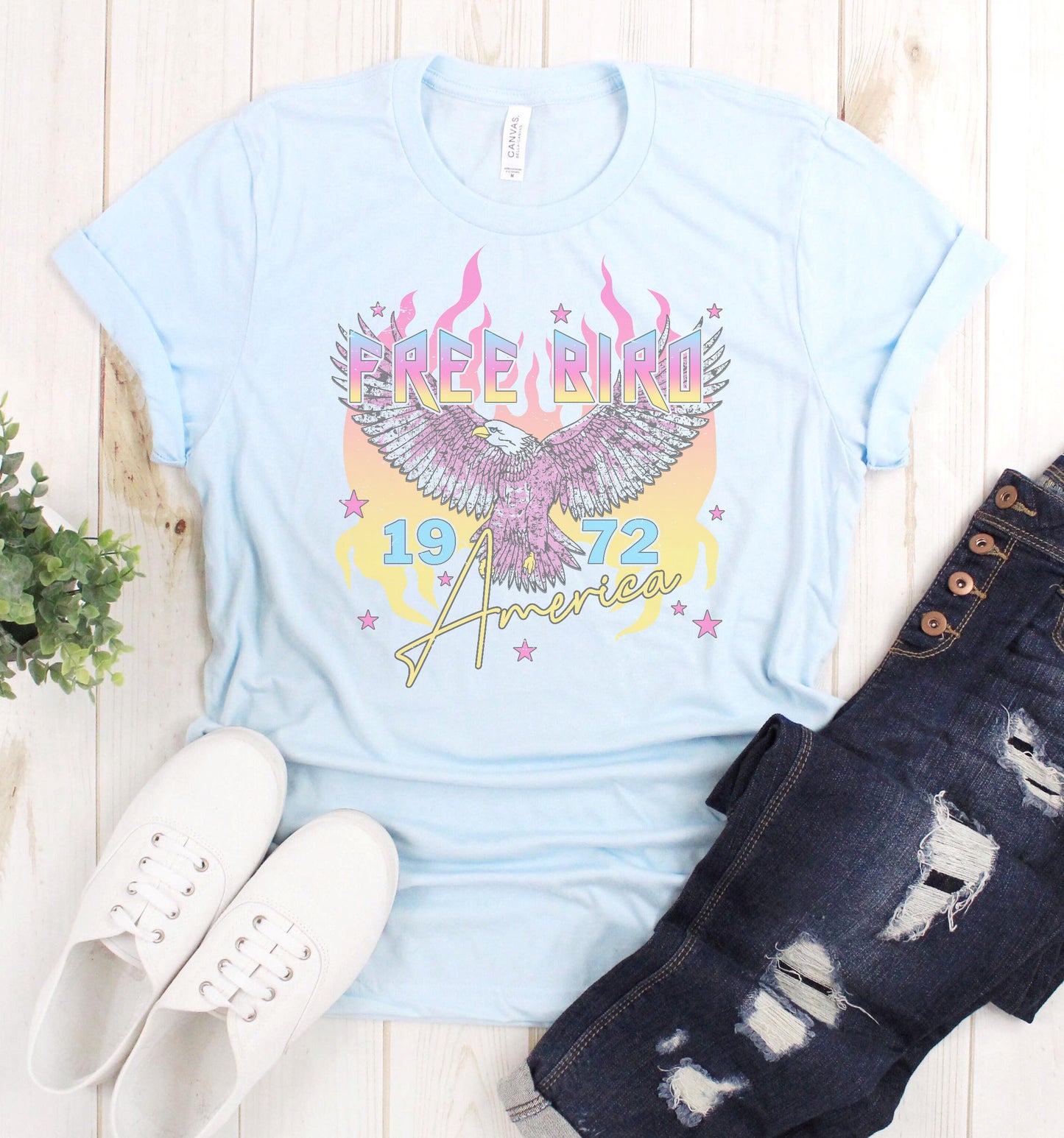 Free Bird America Graphic Tee