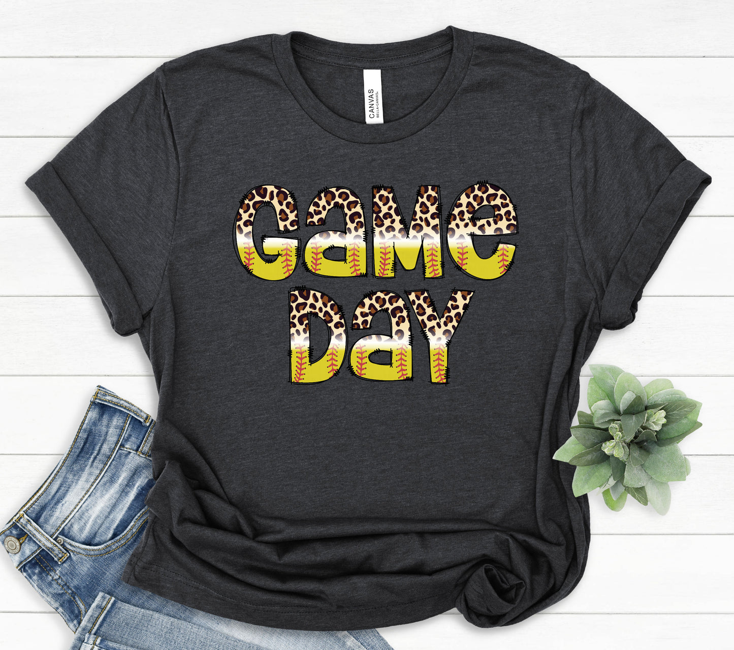 Game Day Softball Graphic Tee