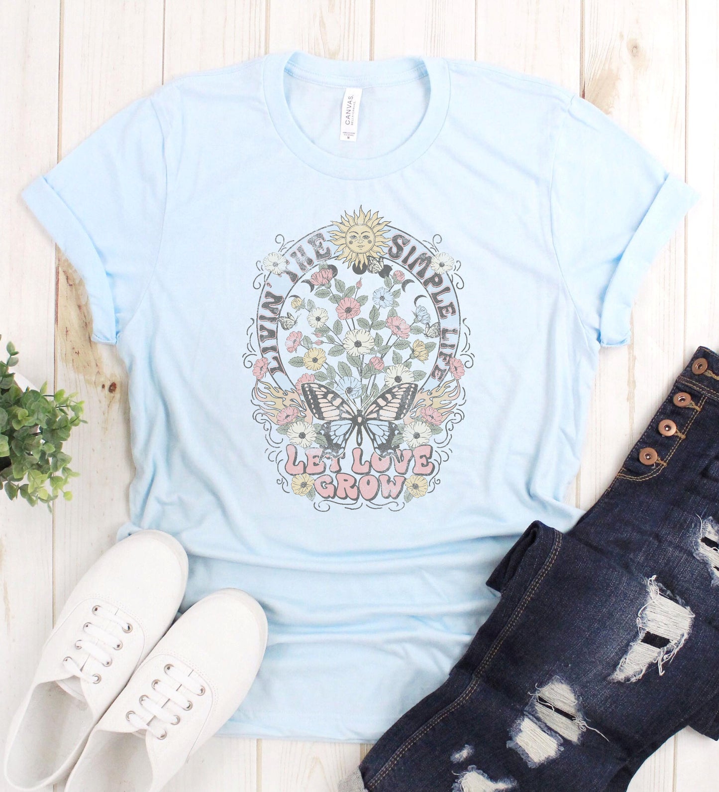 Livin The Simple Life Graphic Tee