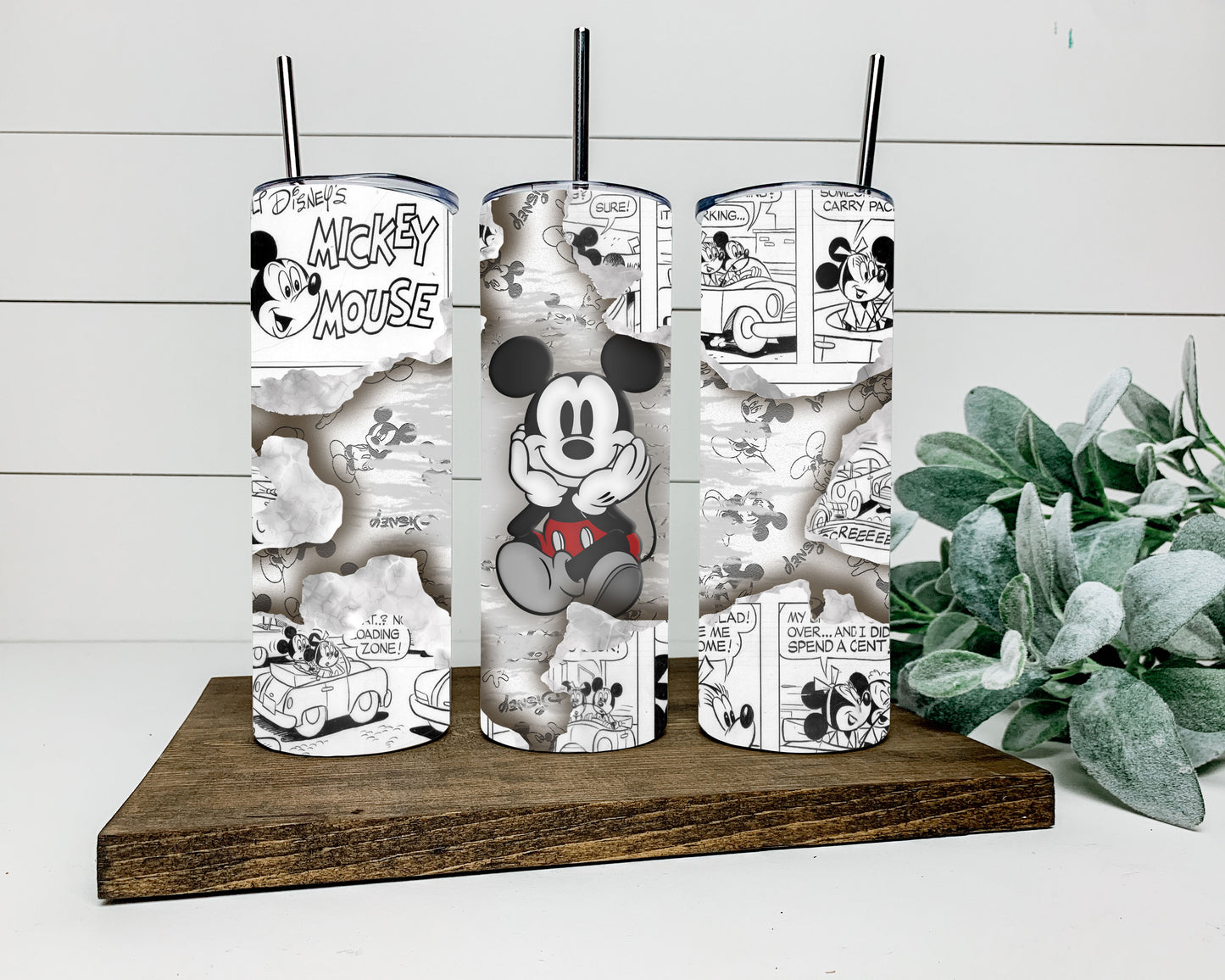 Newspaper Mouse Tumbler