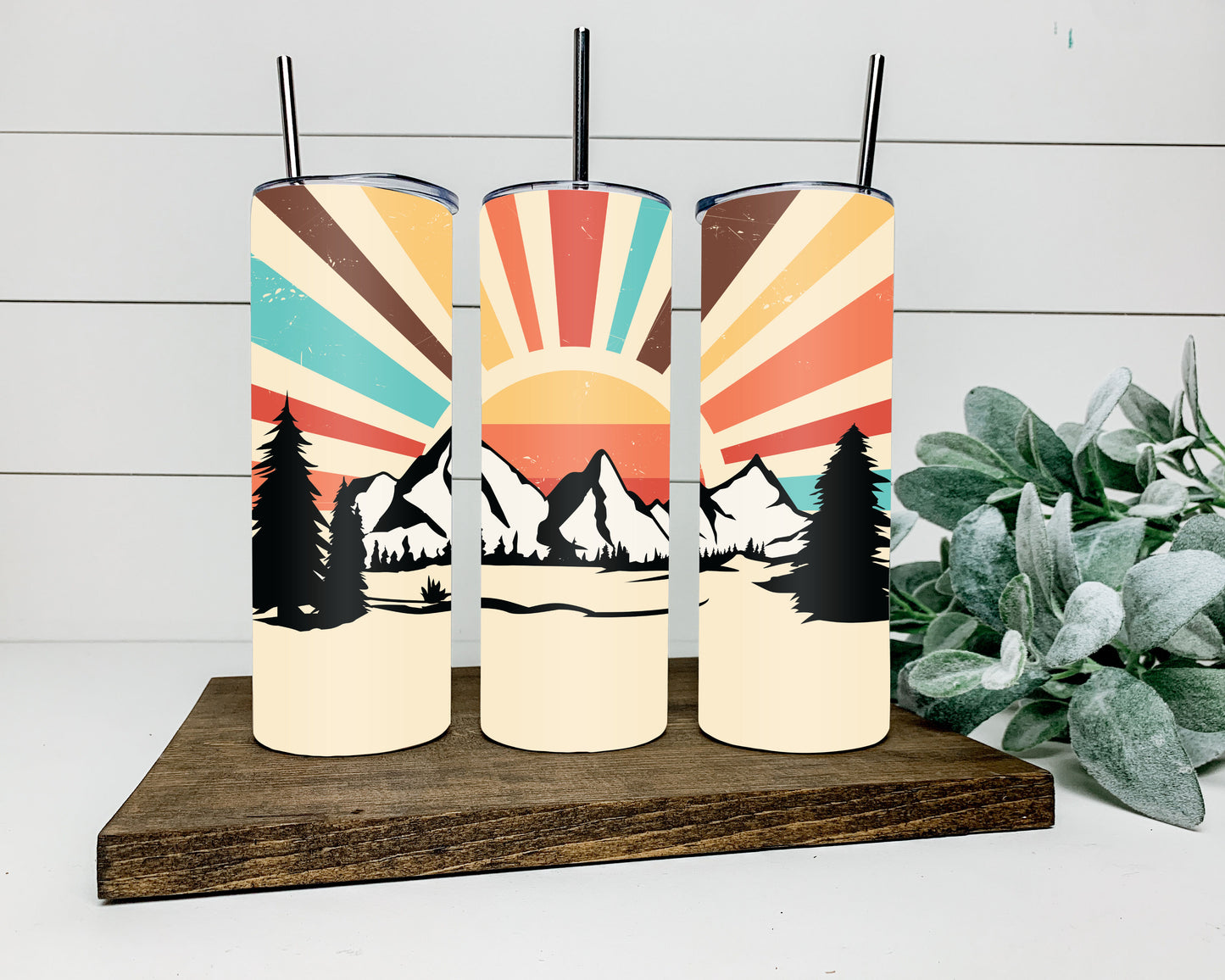 Mountain Sunset Tumbler