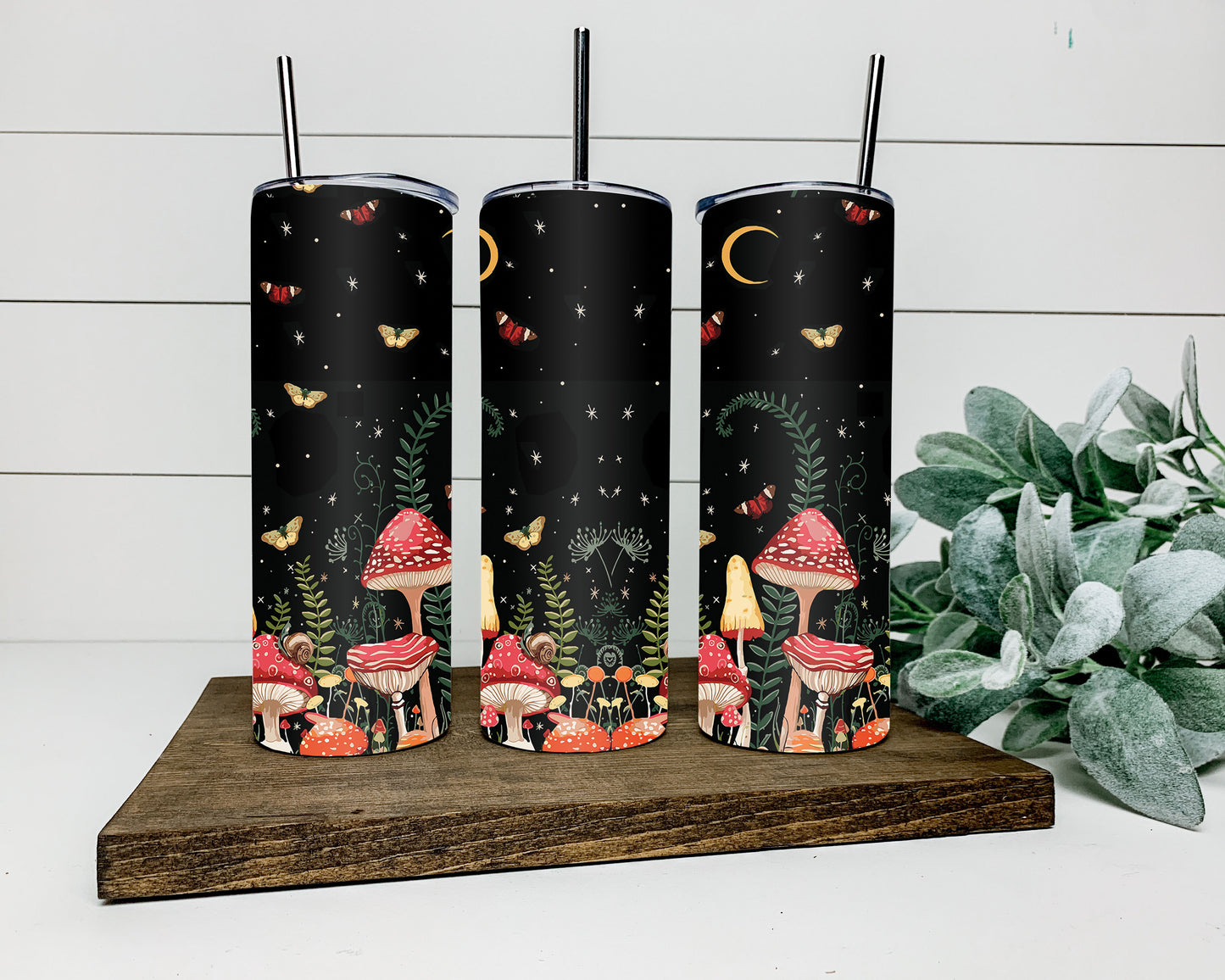 Fairy Mushrooms Tumbler