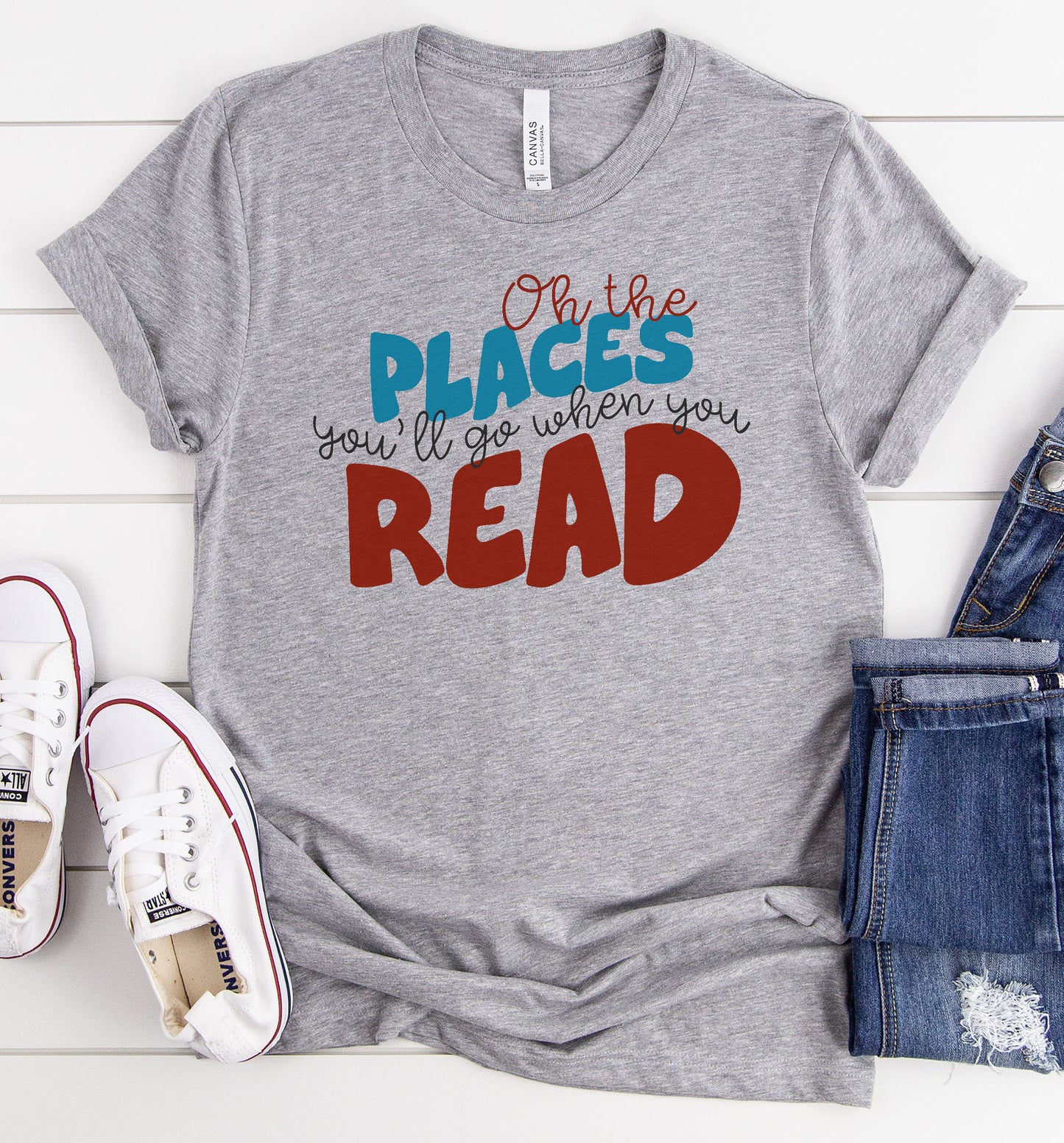 The Places you Read Graphic Tee