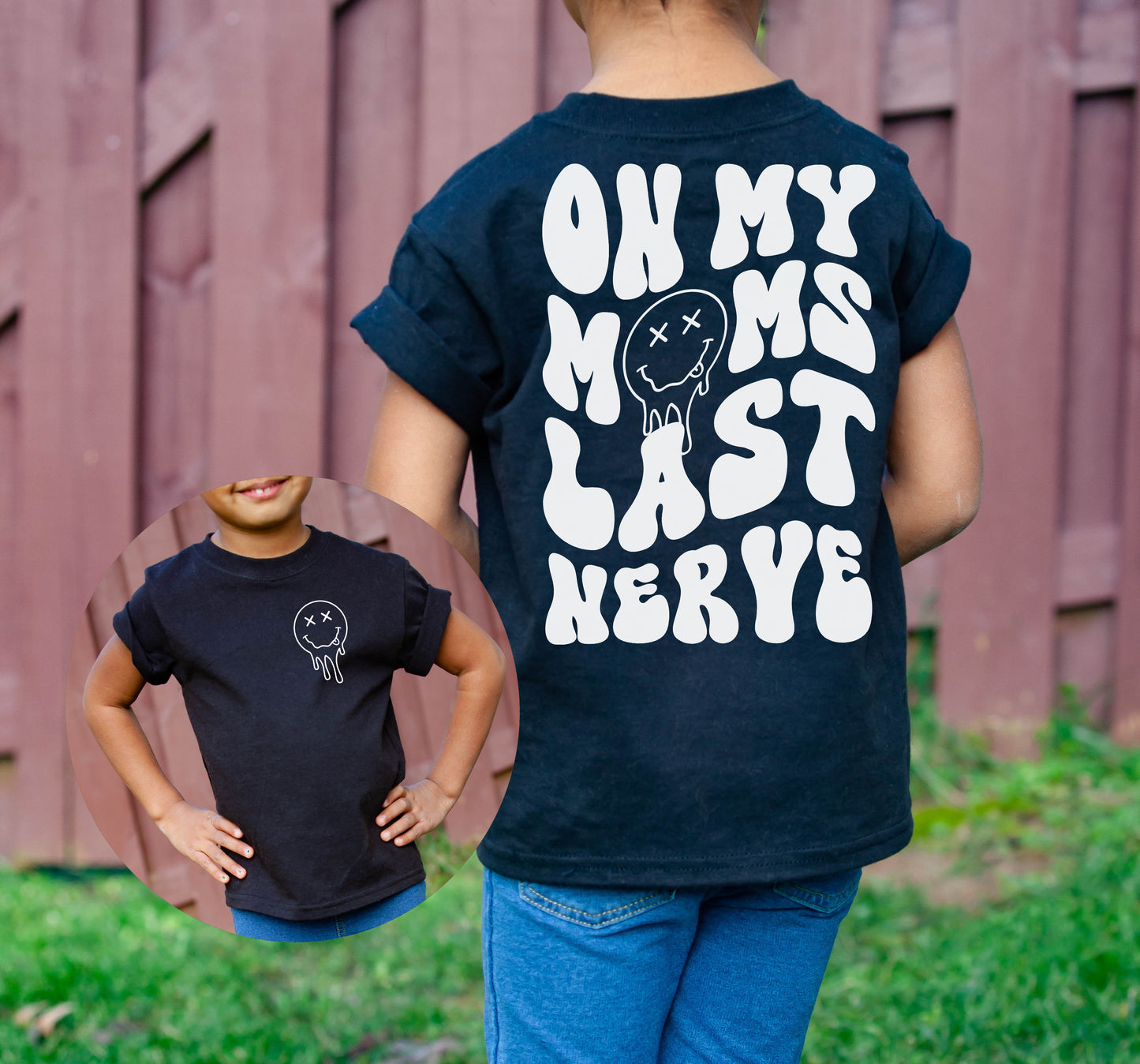 One My Moms Last Nerve Graphic Tee