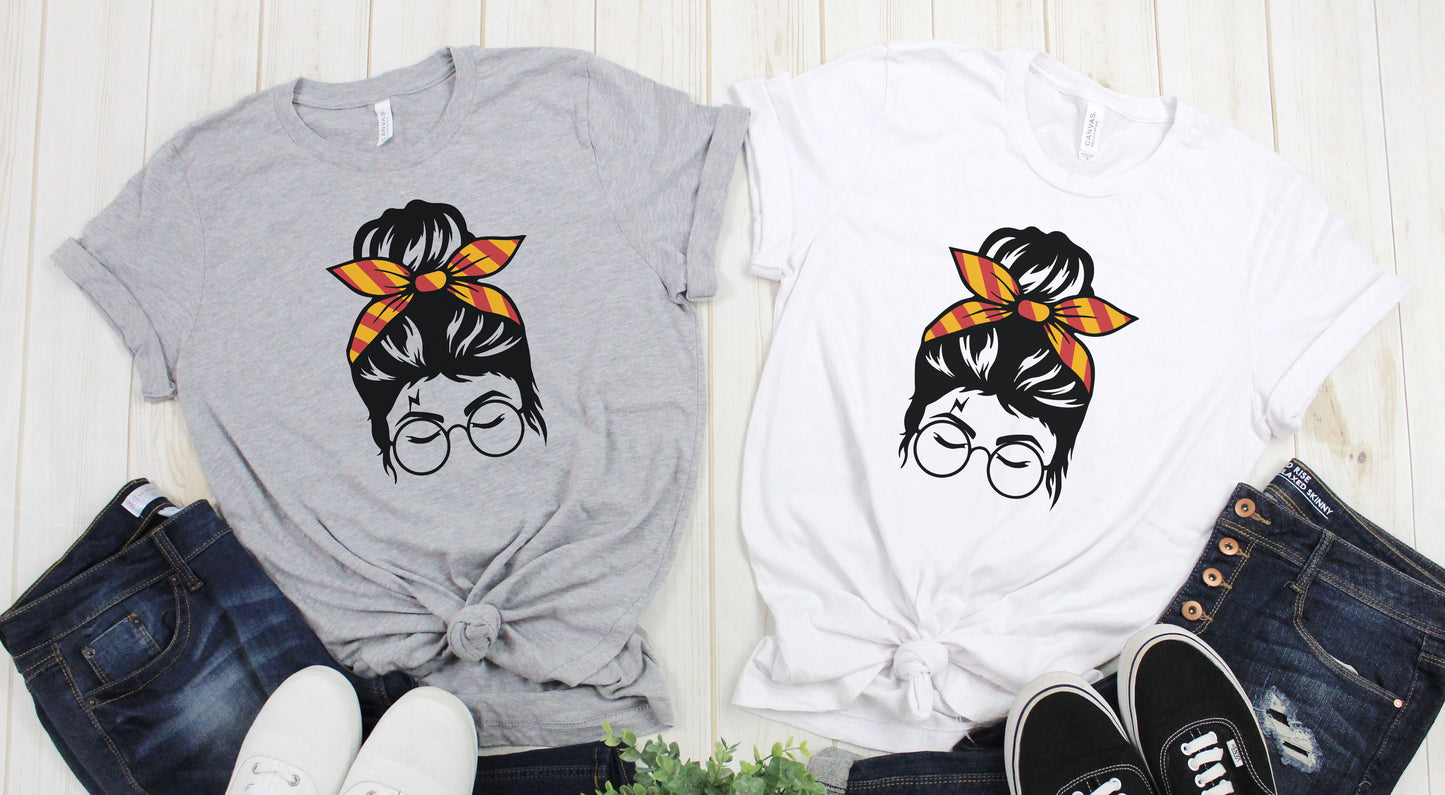 Messy Bun HP Graphic Tee