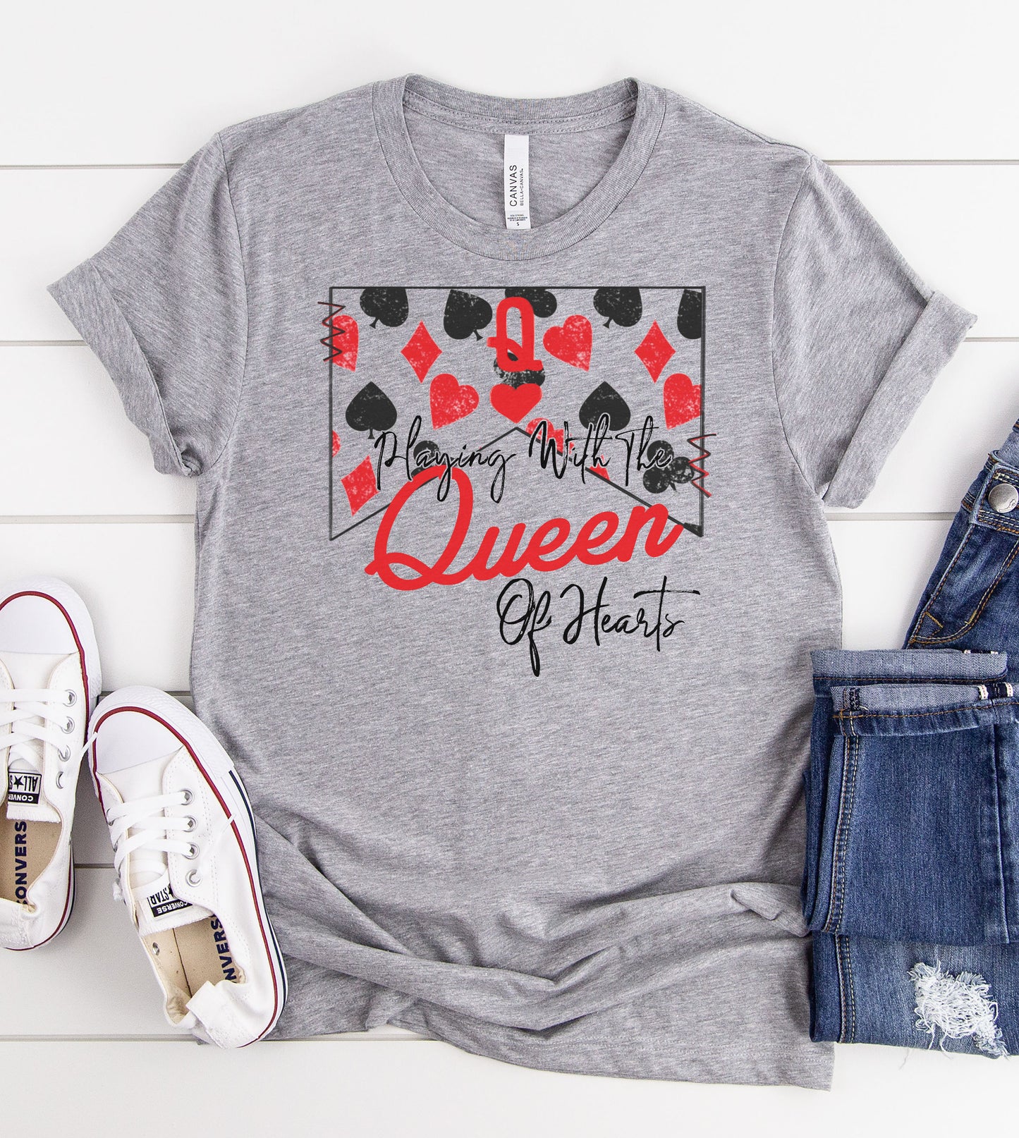 Queen of Hearts Graphic Tee