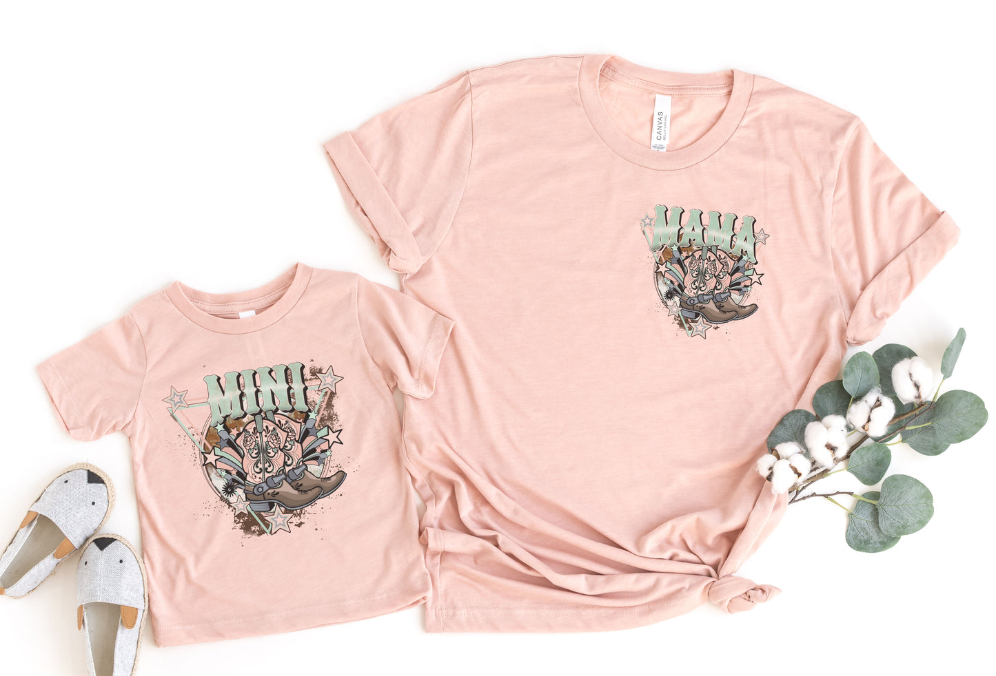 Southern Boots Mama & Mini Graphic Tee