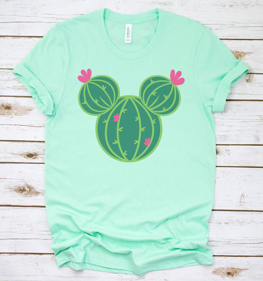 Mouse Cactus Graphic Tee