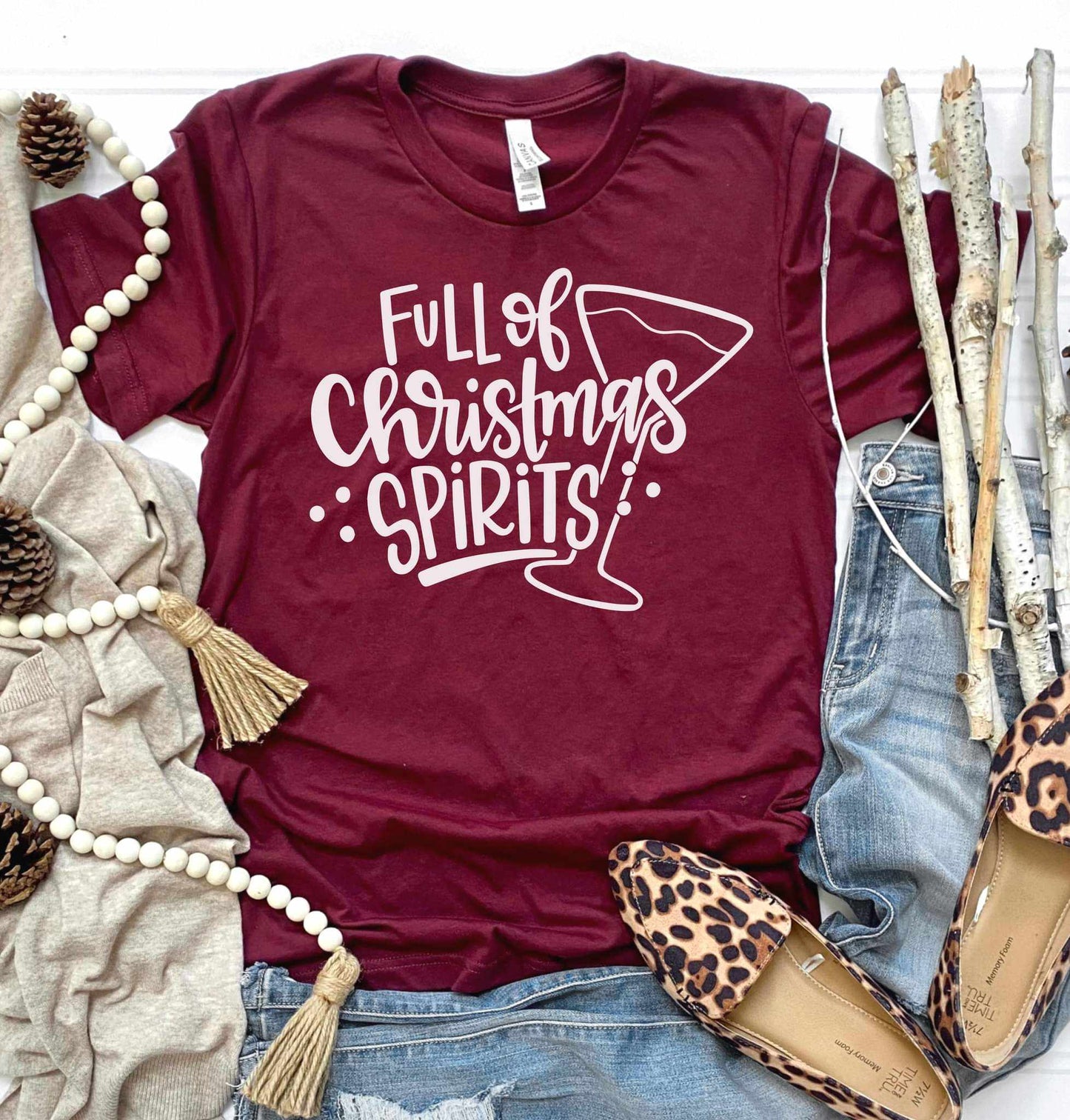 Full of Chirstmas Spirits Graphic Tee