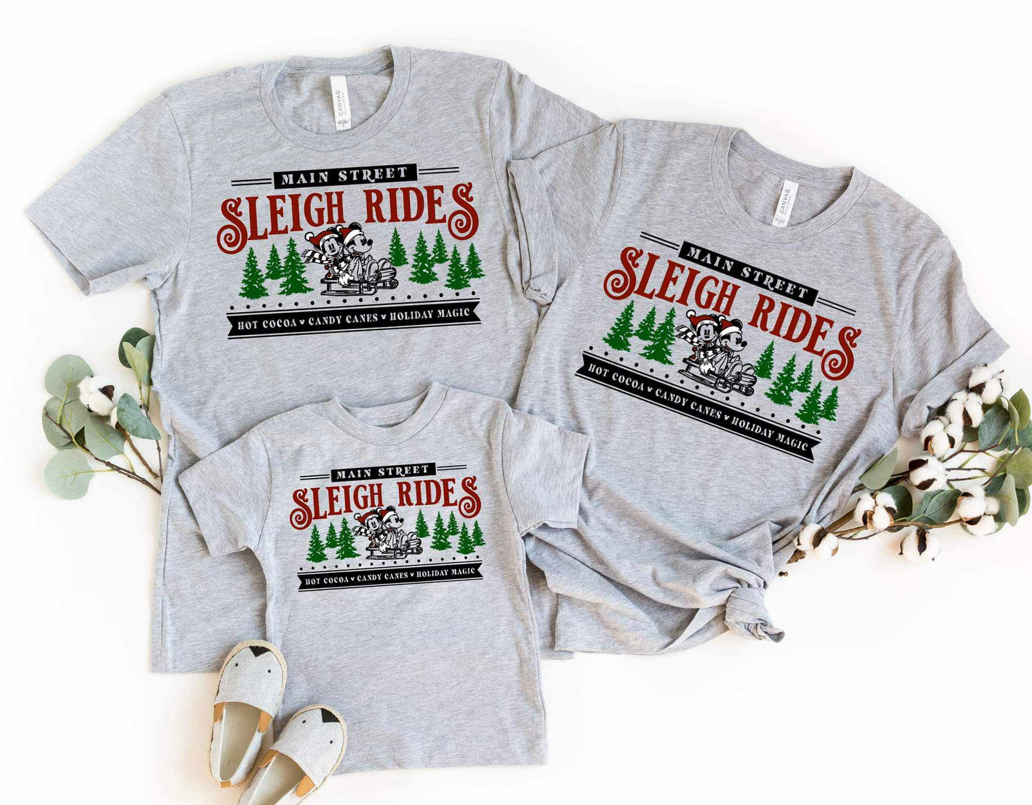 Main Street Sleigh Rides Graphic Tee