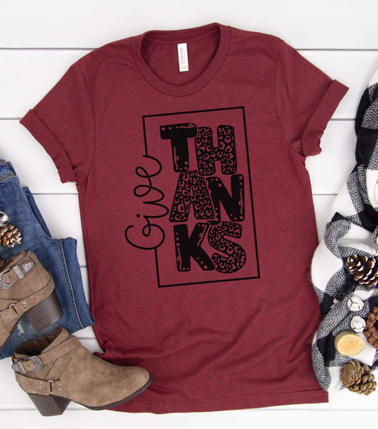 Give Thanks Graphic Tee