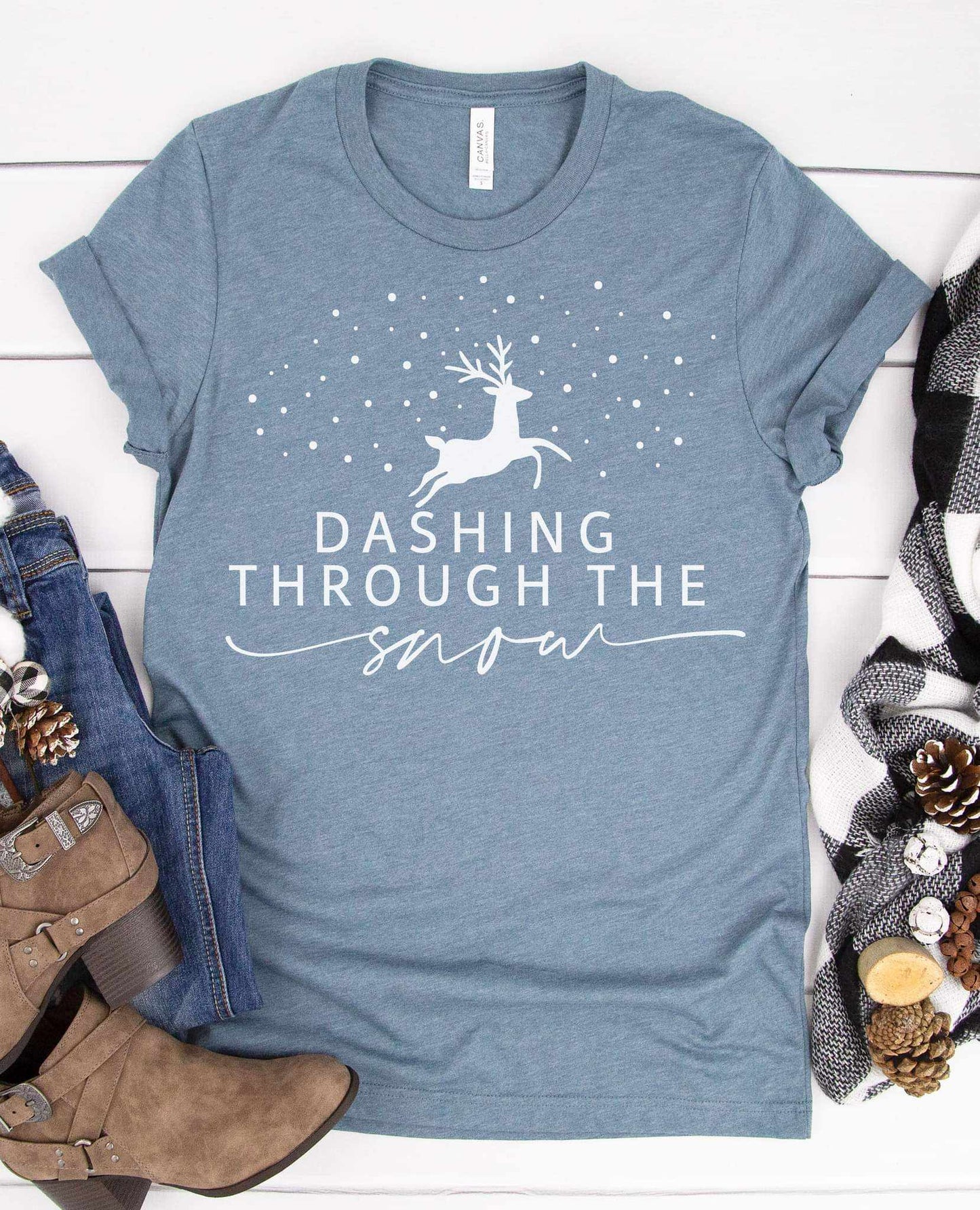 Dashing Through the Snow Graphic Tee