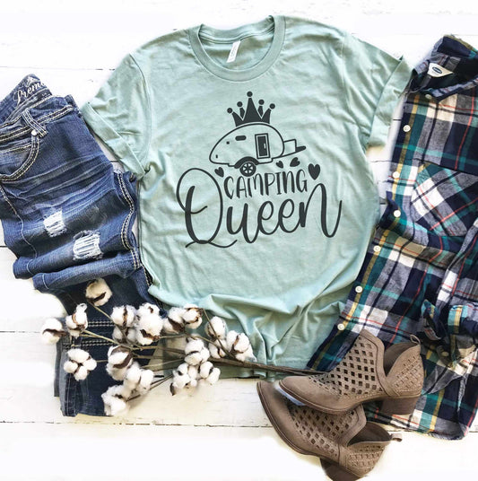 Camping Queen Graphic Tee