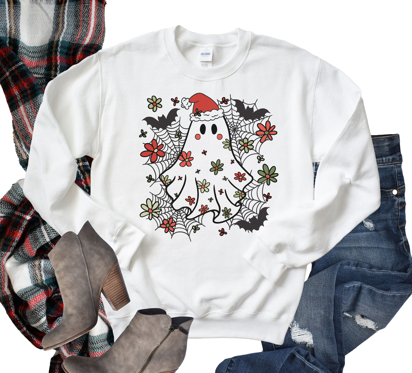 Christmas Ghost Graphic Tee