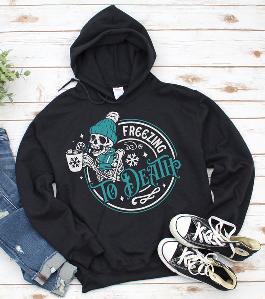 Freezing To Death Graphic Hoodie